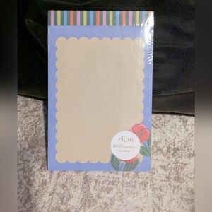 elum Floral Poppy Notepad